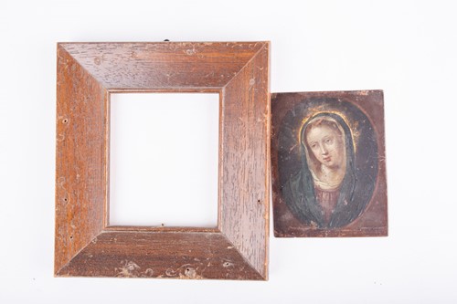 Lot 28 - Late 18th/early 19th century school, an oil on...