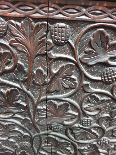 Lot 185 - A 19th century Anglo-Indian rosewood Davenport,...