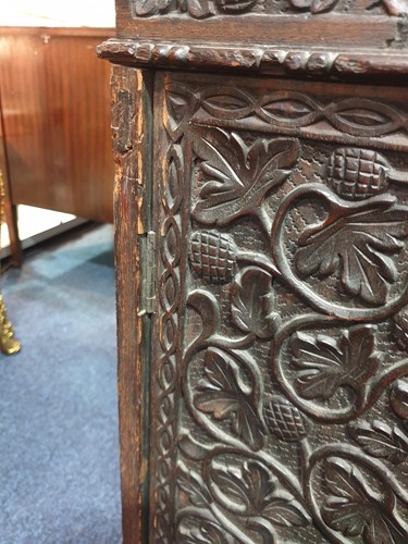 Lot 185 - A 19th century Anglo-Indian rosewood Davenport,...