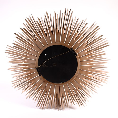 Lot 154 - A large contemporary sunburst mirror, with...