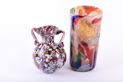 Lot 370 - A Murano AVeM 1950's multicolour glass...