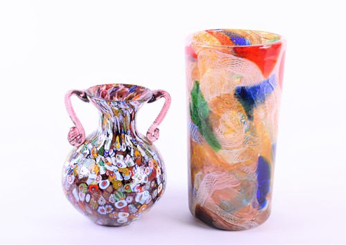 Lot 370 - A Murano AVeM 1950's multicolour glass...