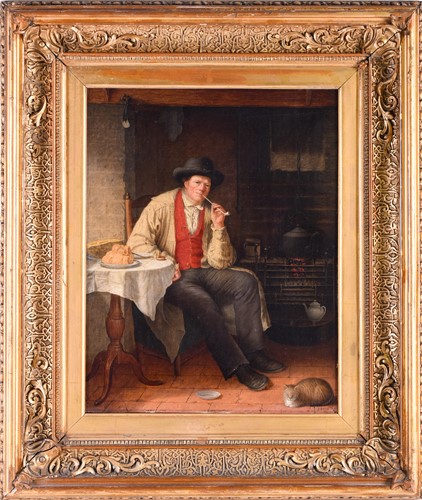 Lot 11 - James Kyd (act. 1855-1875), a portrait of a...