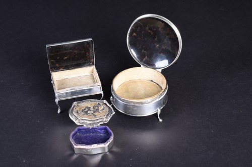Lot 20 - Two 19th century silver and...