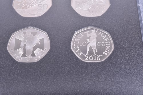 Lot 253 - Three sets of The Royal Mint 50 Years of the...