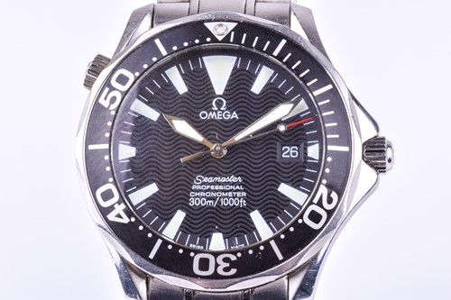 Lot 167 - An Omega Seamaster stainless steel automatic...