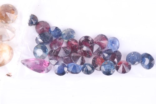 Lot 767 - A mixed assortment of various gemstones,...