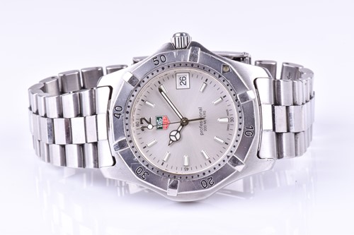 Lot 206 - A Tag Heuer Professional stainless steel...