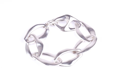 Lot 846 - A Tiffany & Co Aegean bracelet by Elsa Peretti,...