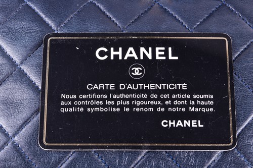 Lot 524 - Chanel. A classic quilted leather handbag, of...