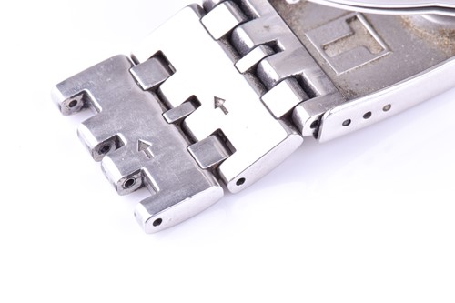Lot 487 - A Tissot PRC 100 stainless steel chronograph...