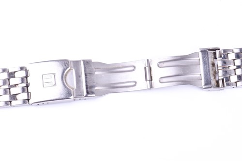 Lot 487 - A Tissot PRC 100 stainless steel chronograph...