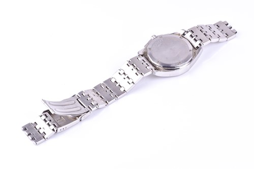 Lot 487 - A Tissot PRC 100 stainless steel chronograph...