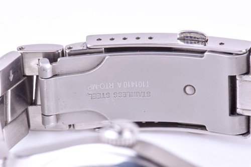 Lot 450 - A Tissot PR100 quartz wristwatch, the black...