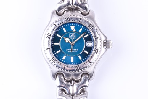 Lot 187 - A Tag Heuer Professional quartz wristwatch,...