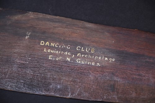 Lot 232 - A New Guinea hardwood Dancing Club, 20th...