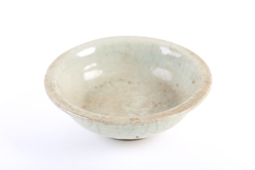 Lot 268 - A Chinese celadon brush washer, Song Dynasty,...