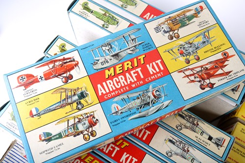 Lot 509 - A collection of boxed model aircraft kits, to...