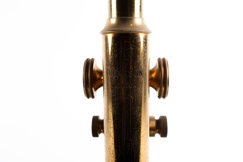 Lot 524 - A monocular microscope, by Hearson, London, no....
