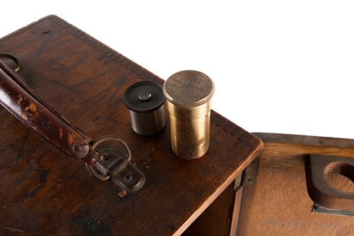 Lot 524 - A monocular microscope, by Hearson, London, no....