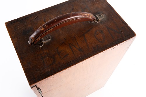 Lot 524 - A monocular microscope, by Hearson, London, no....