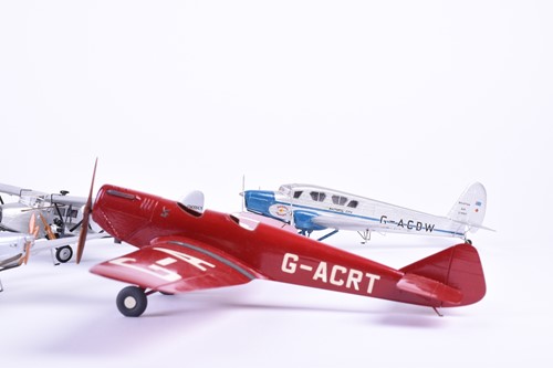 Lot 499 - Five W.O. Doylend miniature hardwood model...