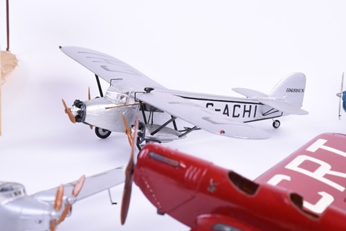 Lot 499 - Five W.O. Doylend miniature hardwood model...