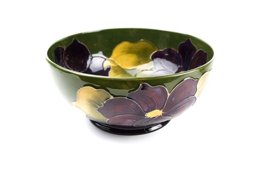 Lot 391 - A mid 20th century Moorcroft bowl, decorated...