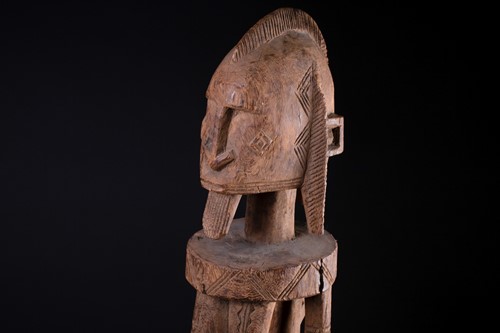 Lot 23 - A Dogon hermaphrodite standing figure, Mali,...