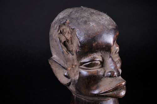 Lot 39 - An Eket carved wood headdress, Nigeria,...