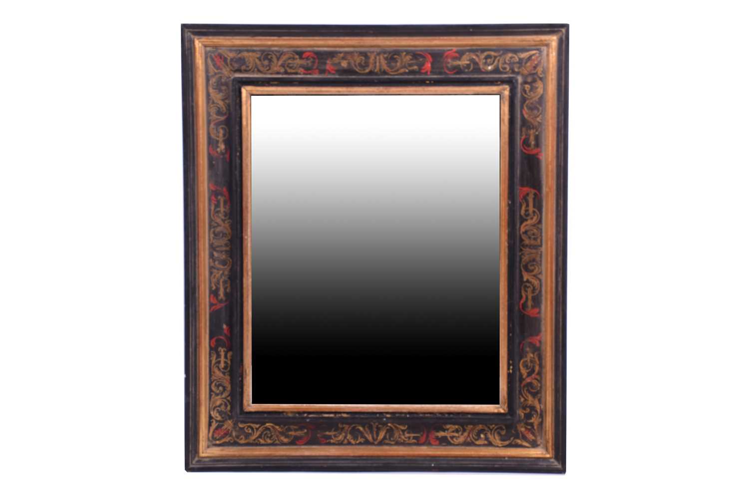 Lot 146 - A 19th century style French wall mirror, the...