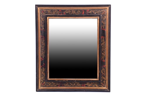 Lot 146 - A 19th century style French wall mirror, the...