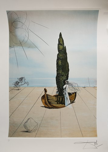 Lot 71 - Salvador Dali (1904-1989), a lithographic...