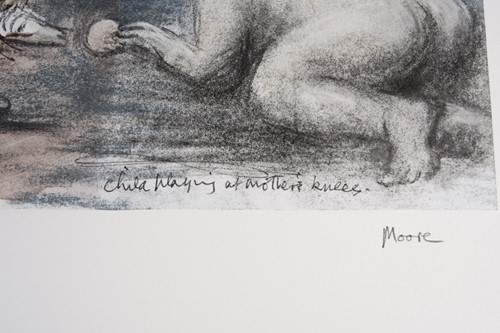 Lot 74 - Henry Moore (1898-2006), 'Child Playing at...