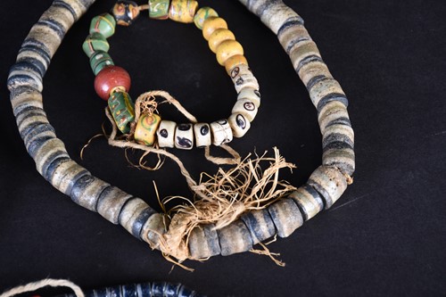 Lot 140 - A group of African glass trade beads and...