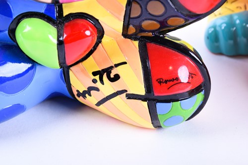 Lot 468 - Romero Britto (b.1963) Brazilian, a ceramic...