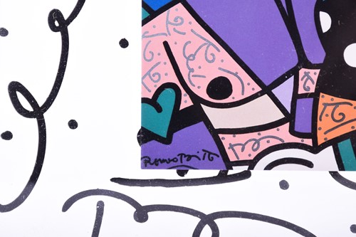 Lot 470 - Romero Britto (b.1963) Brazilian, a...