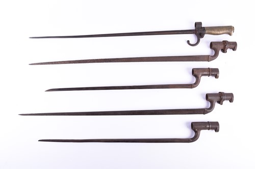 Lot 430 - Four British socket bayonets, comprising two...