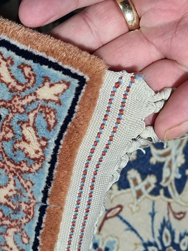 Lot 150 - A large Persian kashan style wool and silk...