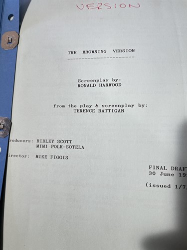 Lot 522 - A collection of film and stage scripts to...