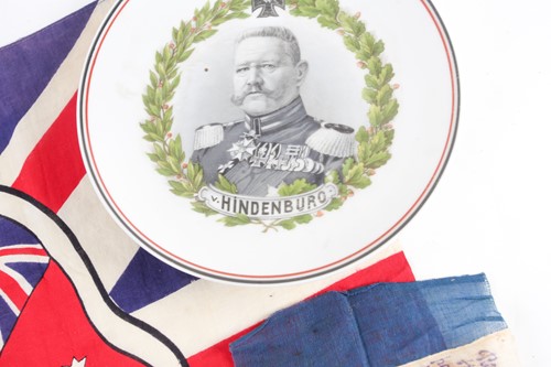 Lot 307 - A small collection of WW I ephemera,...