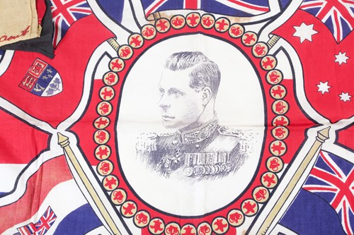 Lot 307 - A small collection of WW I ephemera,...