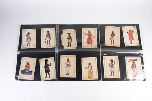 Lot 265 - Indian miniatures, a collection of eighteen...