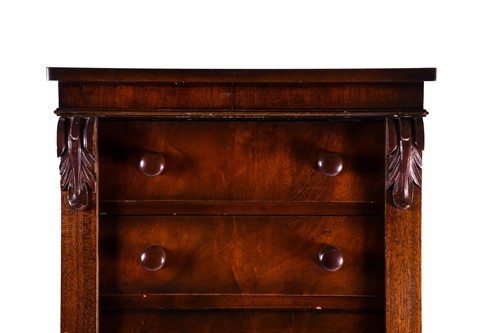 Lot 139 - A Victorian-style reproduction, mahogany...