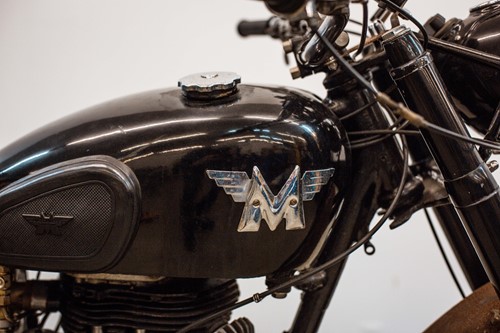 Lot 4 - A 1947 Matchless G80 black 500cc motorcycle,...