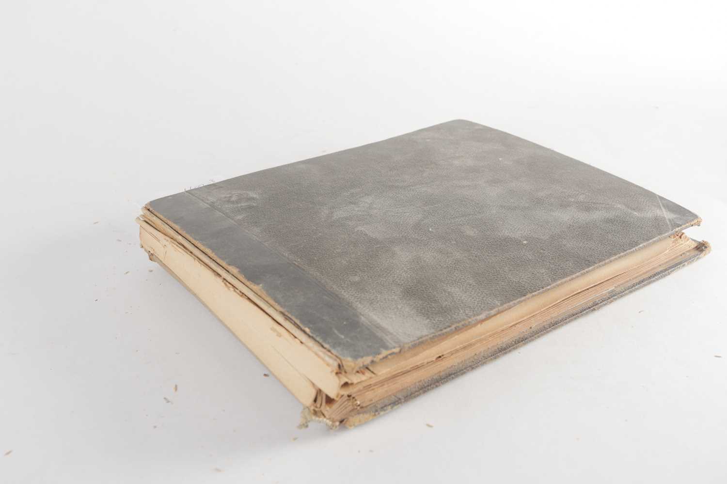 Lot 289 - A late 19th century autograph book, containing...