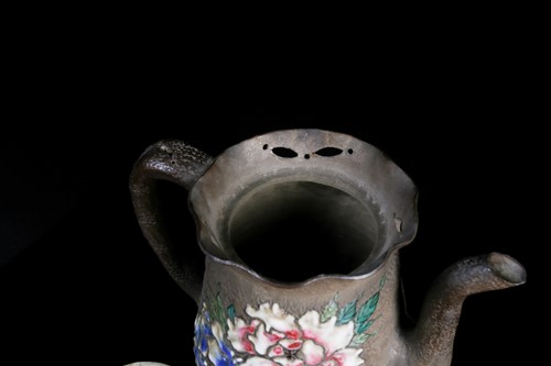Lot 166 - A Japanese Meiji period Hirado porcelain wine...