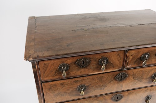Lot 103 - William & Mary walnut chest on stand. with...