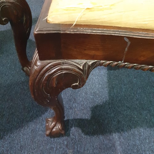 Lot 98 - A pair of George III carved and pieced...