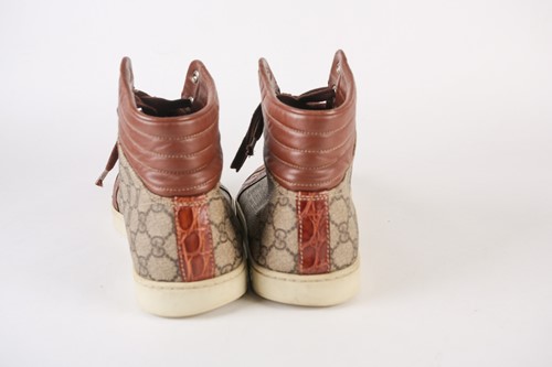 Lot 508 - A pair of Louis Vuitton Slalom sneakers in...